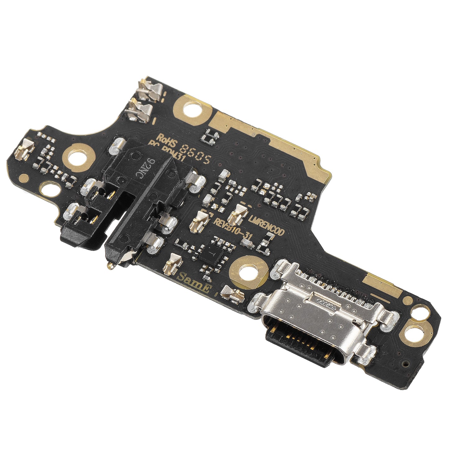 Placa con Conector de Carga - Audio - Micrófono Xiaomi Redmi Note 9S