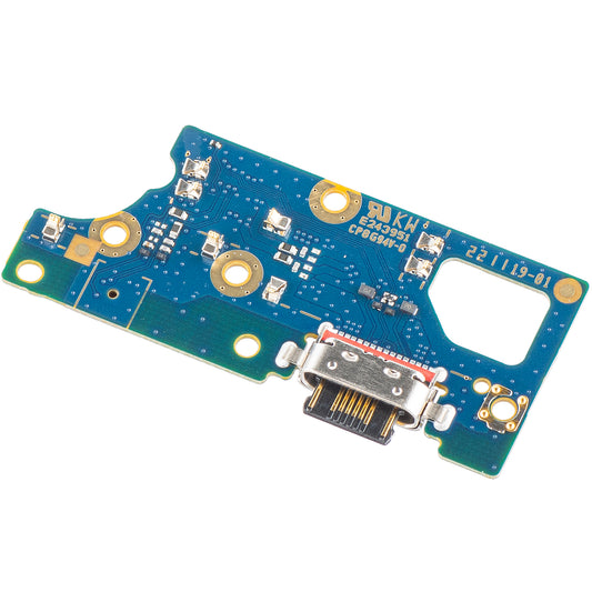 Motorola Moto Moto E32s Micrófono Conector de Carga Tarjeta, Service Pack 5P68C20804
