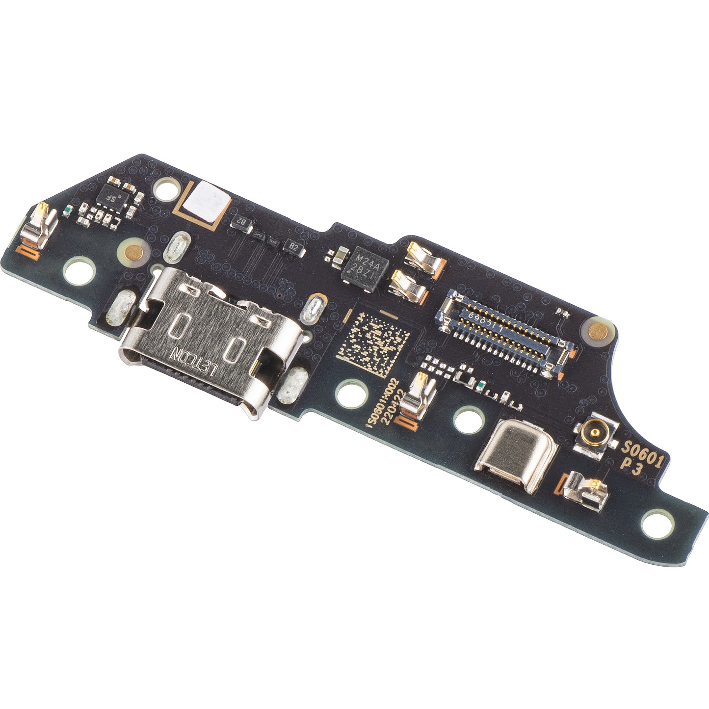 Placa con Conector de Carga - Micrófono Motorola Moto E20, Service Pack 5P68C19462