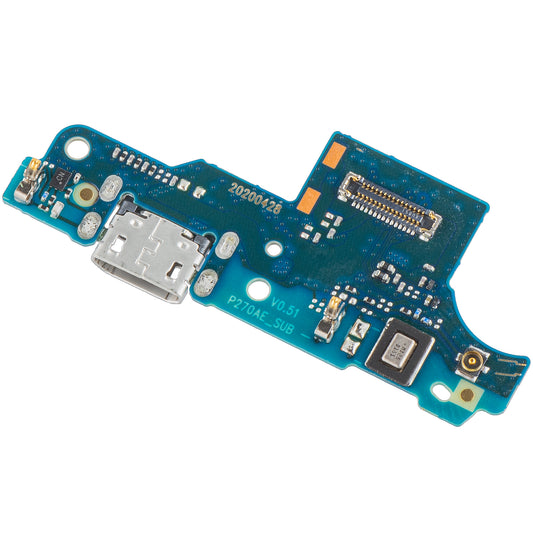 Motorola Moto Moto E7 Plus Micrófono Placa Conector de Carga, Service Pack 5P68C17424