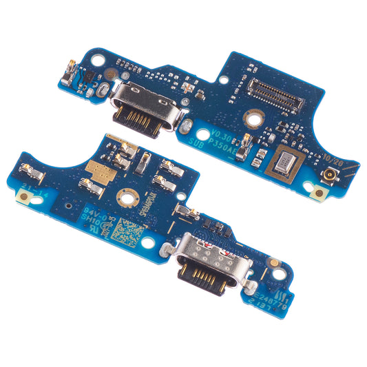 Placa con conector de carga - Micrófono Motorola Moto G20, Service Pack 5P68C18555