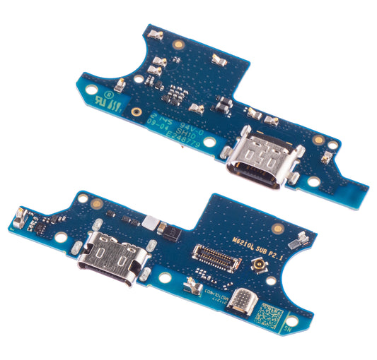Motorola Moto Moto E7 Micrófono de alimentación Conector de carga Junta, Service Pack 5P68C18240