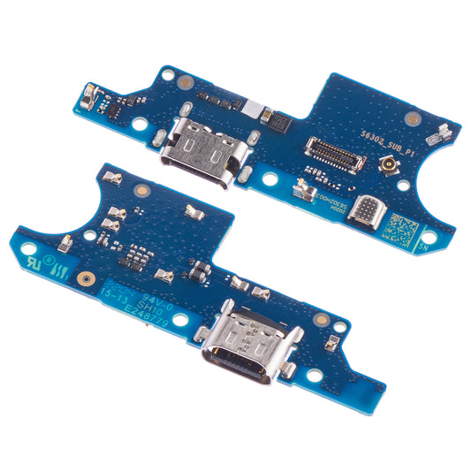 Motorola Moto Moto E7i Micrófono de alimentación Conector de carga Junta, Service Pack 5P68C18289