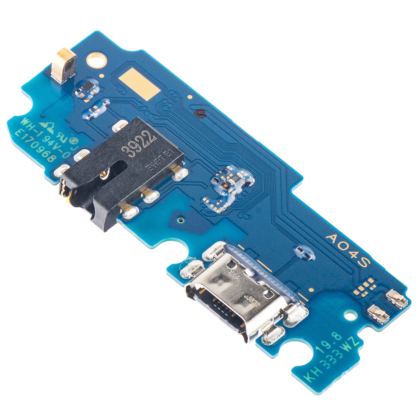 Placa con Conector de Carga - Audio - Micrófono Samsung Galaxy A04s A047, Service Pack GH96-15280A