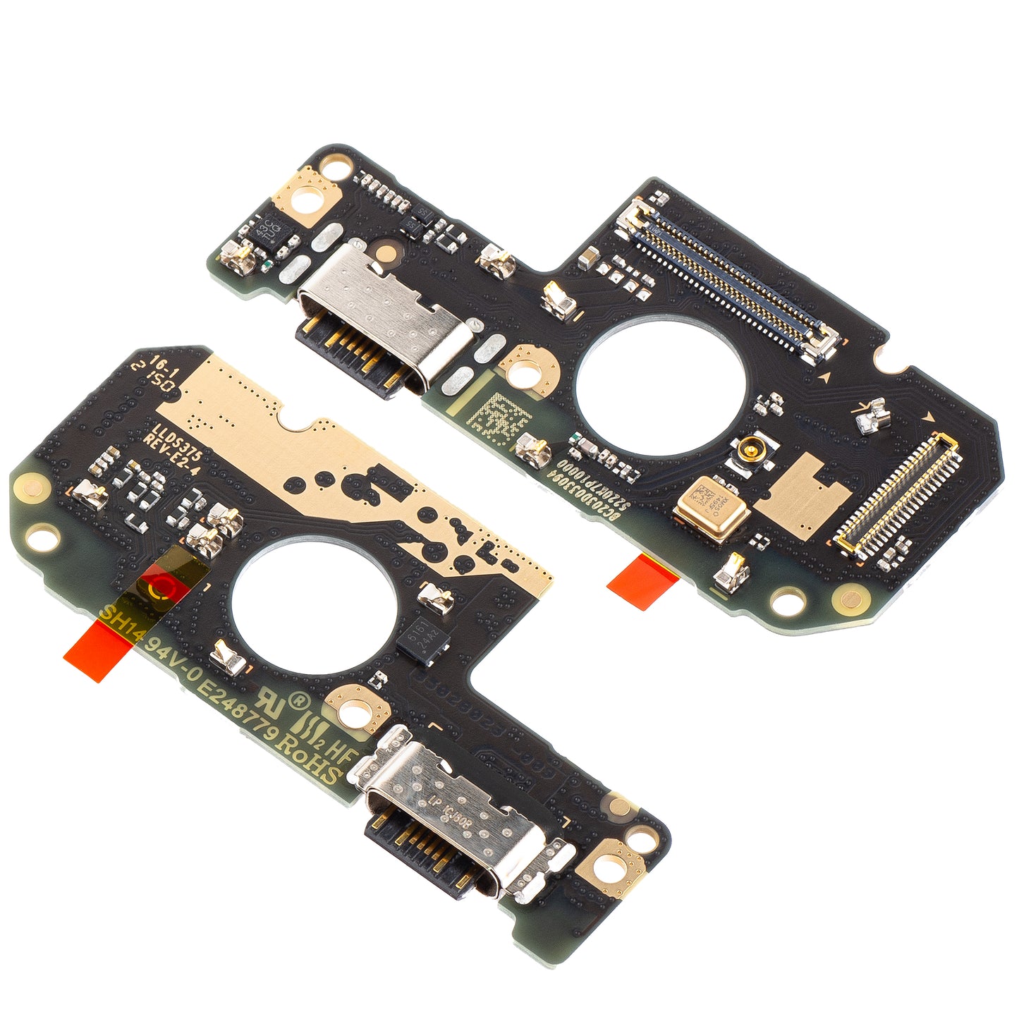 Plate with Charging Connector - Xiaomi Poco M4 Pro Microphone, Service Pack 5600020K7P00