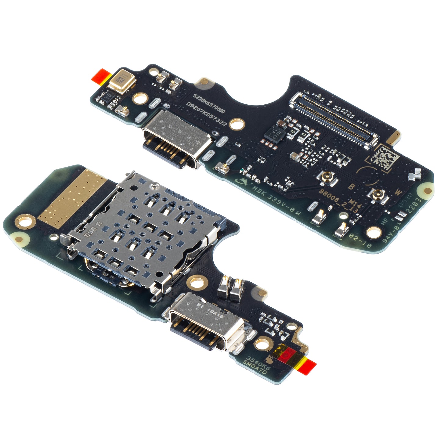 Xiaomi Redmi Note 11 Pro 5G, Service Pack 5600020K6S00 - Módulo lector SIM - Micrófono - Placa de conexión de carga con módulo lector SIM Xiaomi Redmi Note 11 Pro 5G, Service Pack 5600020K6S00