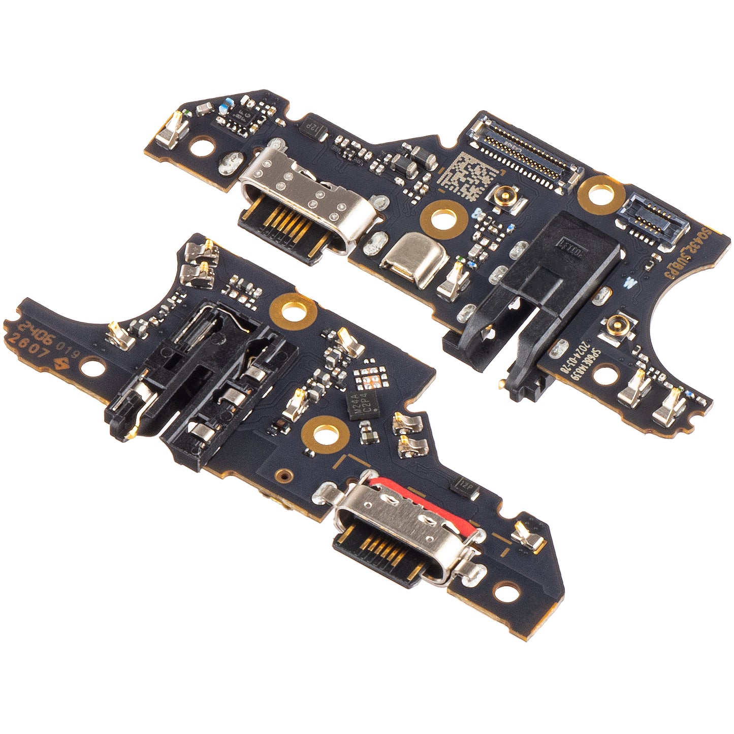 Placa con Conector de Carga - Audio - Micrófono Motorola Moto G34, Service Pack 5P68C23730