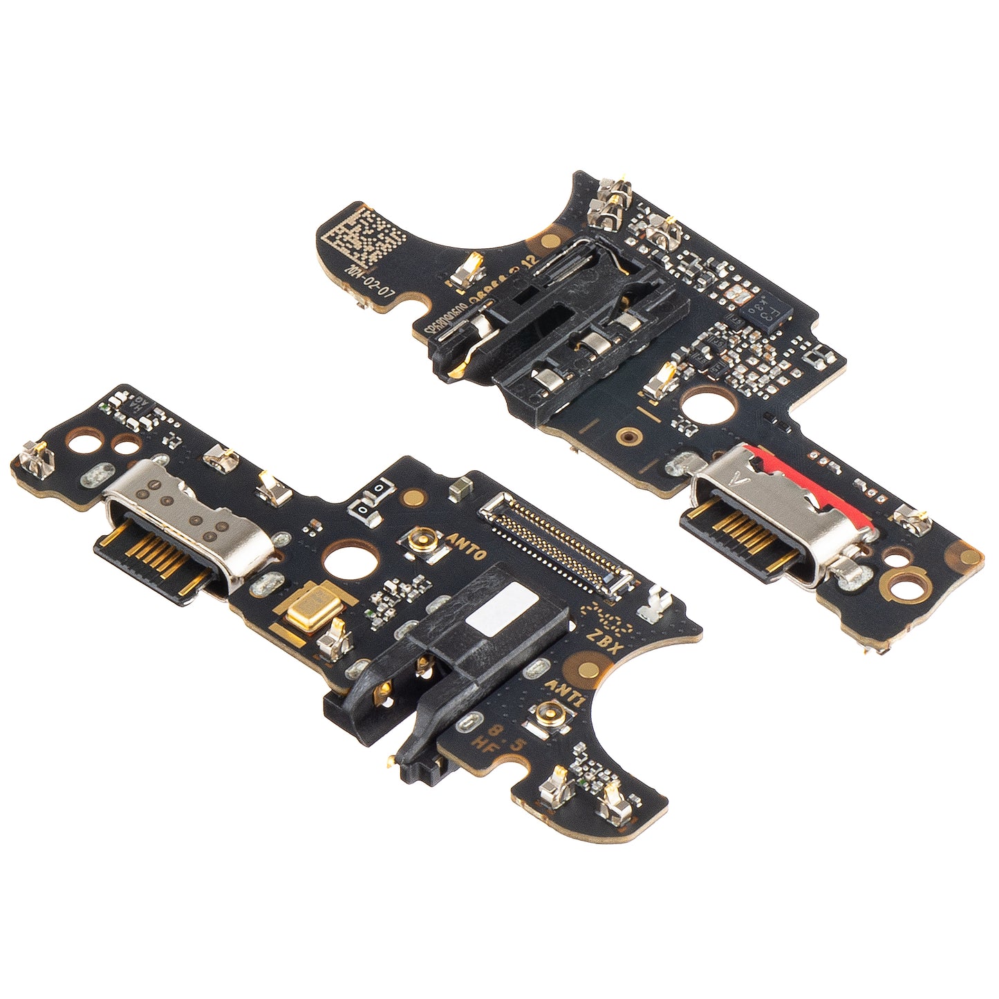 Placa con Conector de Carga - Audio - Micrófono Motorola Moto G54 Power Edition / G54, Service Pack 5P68C23312