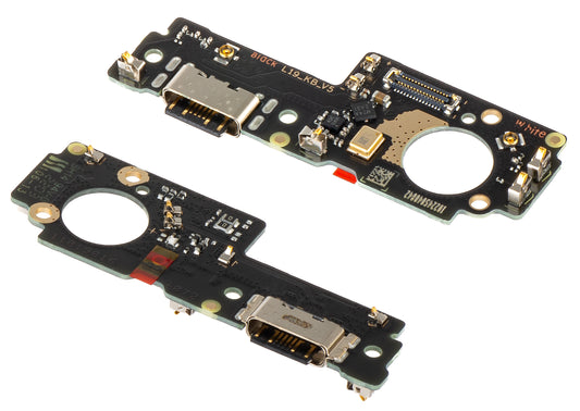 Placa con Conector de Carga - Micrófono Xiaomi Redmi 10 5G, Service Pack 5600070L1900