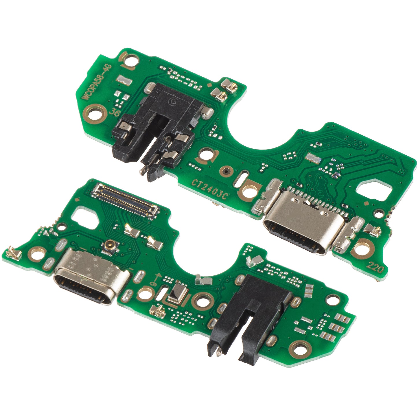 Placa con Conector de Carga - Audio - Micrófono Oppo A18 / A79 / A38