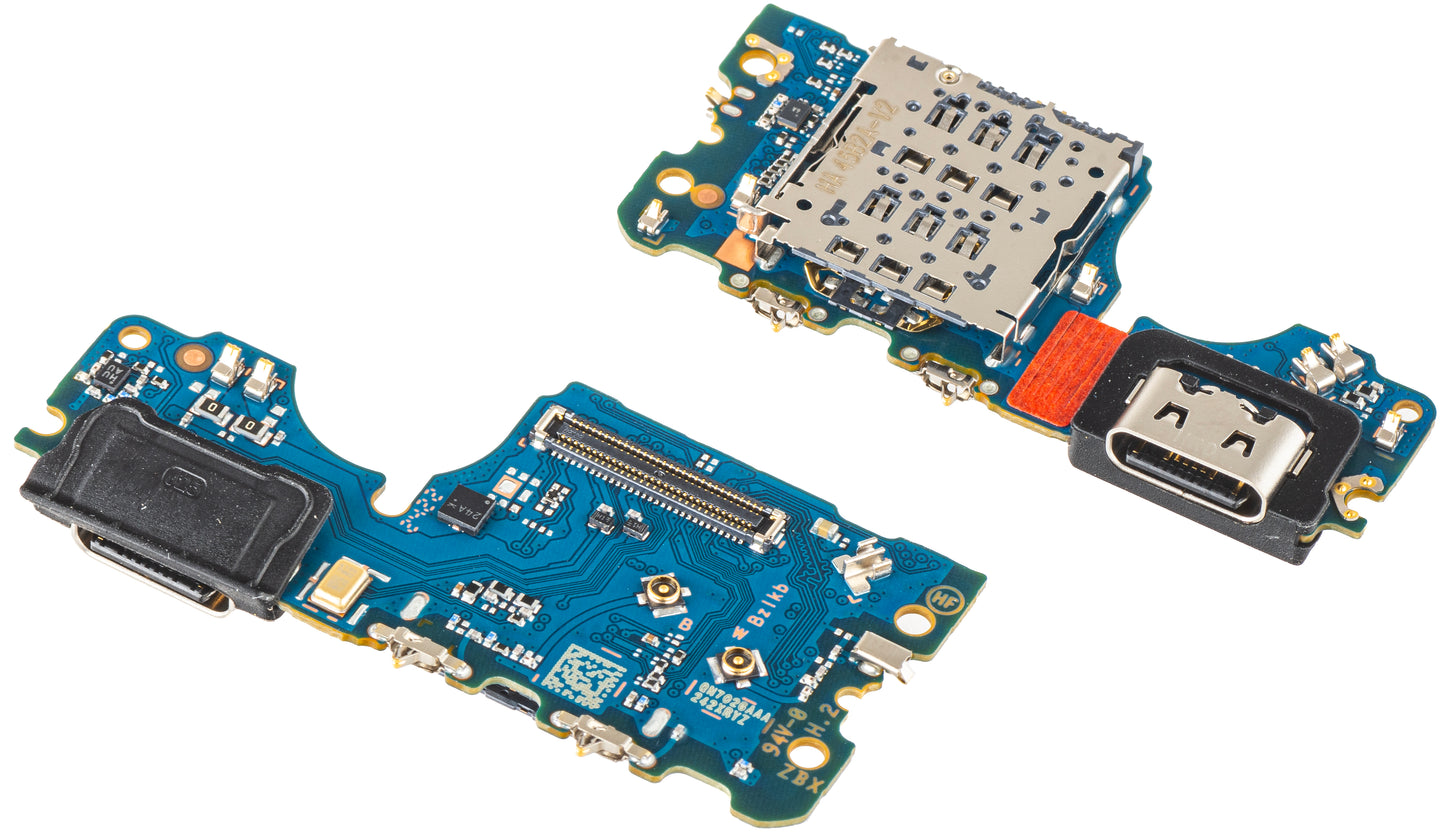 Placa con Conector de Carga - Micrófono - Módulo Lector SIM HMD Skyline, Service Pack HQ3160001HW00