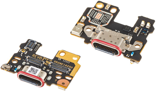 Placa con Conector de Carga - Micrófono Motorola Edge 50, Service Pack 5P68C24920