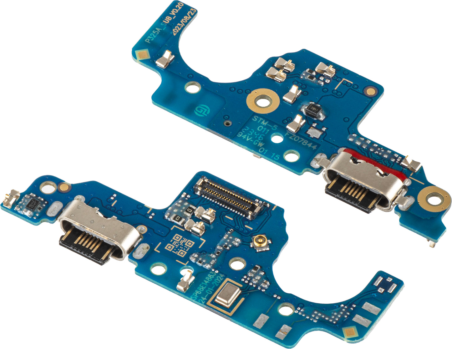 Placa con Conector de Carga - Micrófono Motorola Moto G24 Power / G24