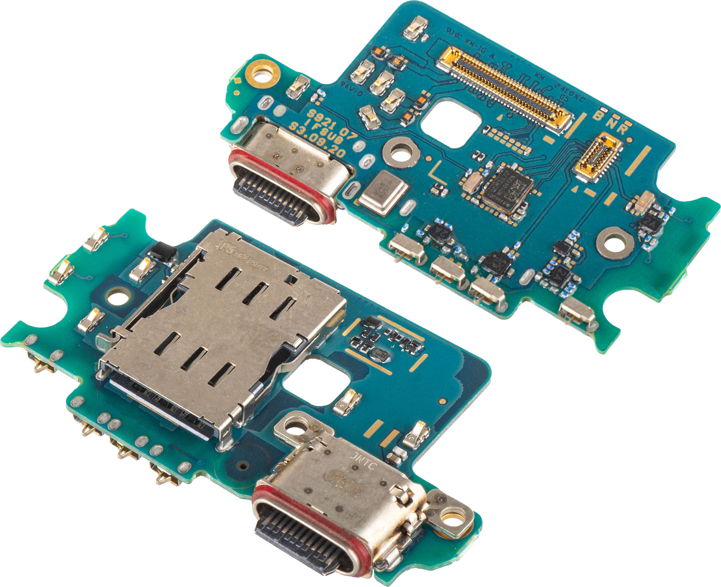 Placa con Conector de Carga - Micrófono - Módulo Lector SIM Samsung Galaxy S24 S921