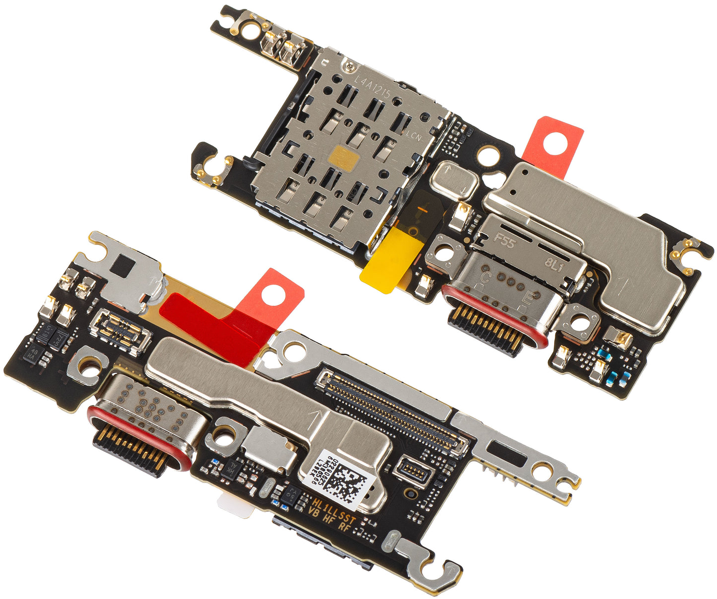 Placa con Conector de Carga - Micrófono - Módulo Lector SIM Huawei Pura 80 Ultra, Service Pack 02357ECV