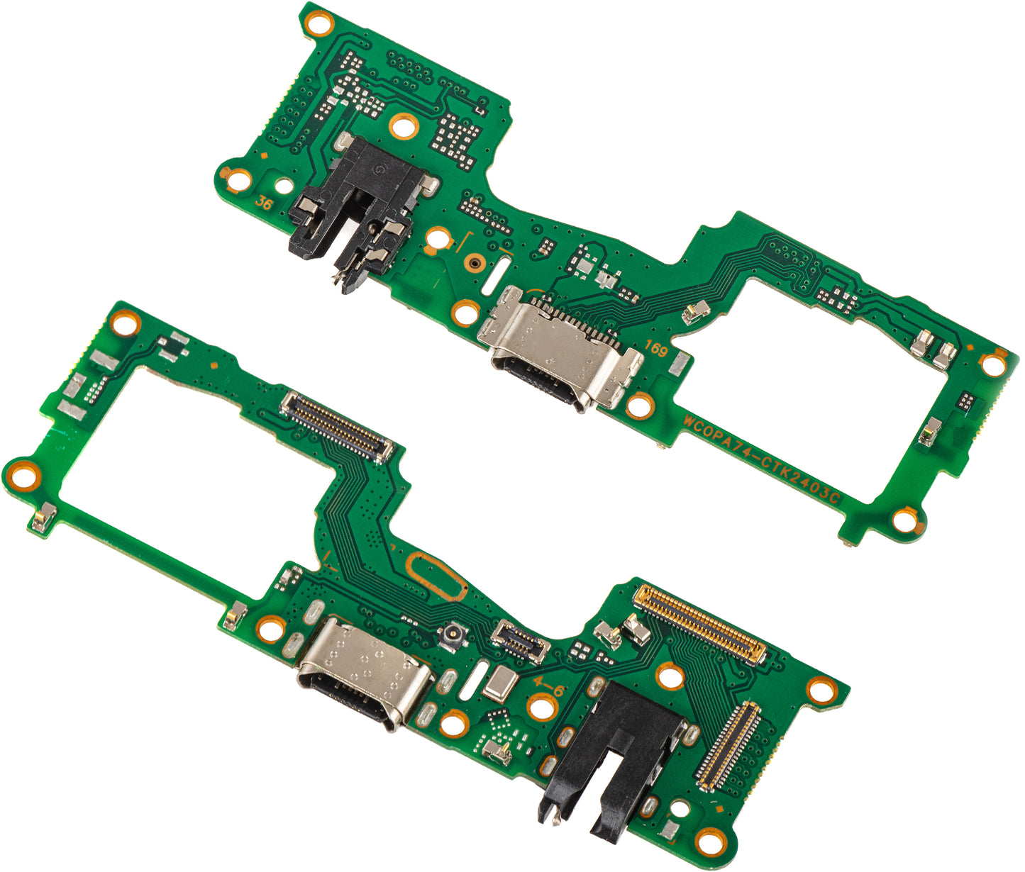 Placa con Conector de Carga - Micrófono Oppo Reno8, Swap