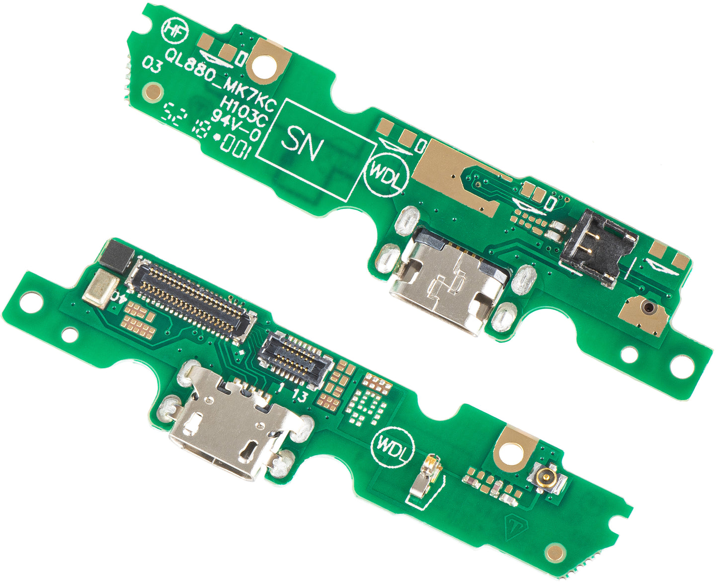 Placa con Conector de Carga - Micrófono Motorola Moto G5