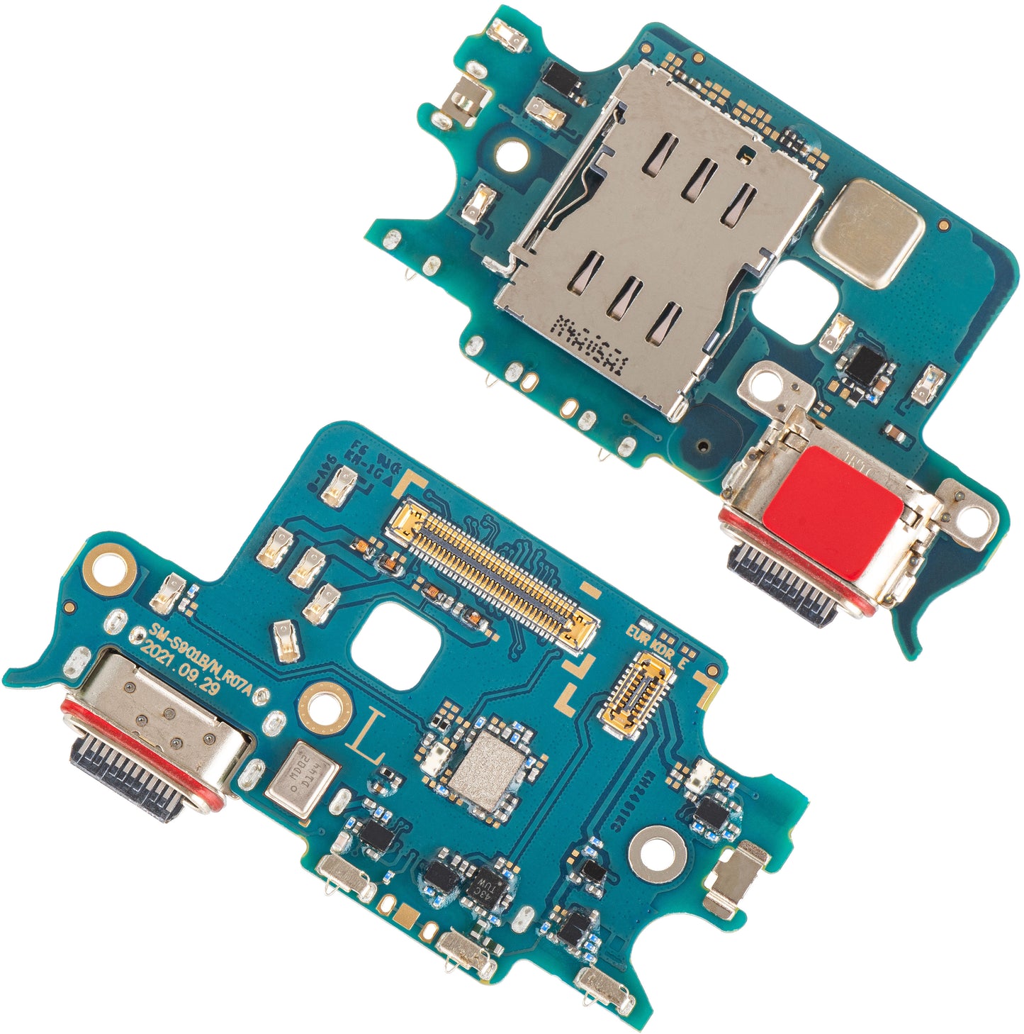 Placa con Conector de Carga - Audio - Micrófono Samsung Galaxy S22 5G S901