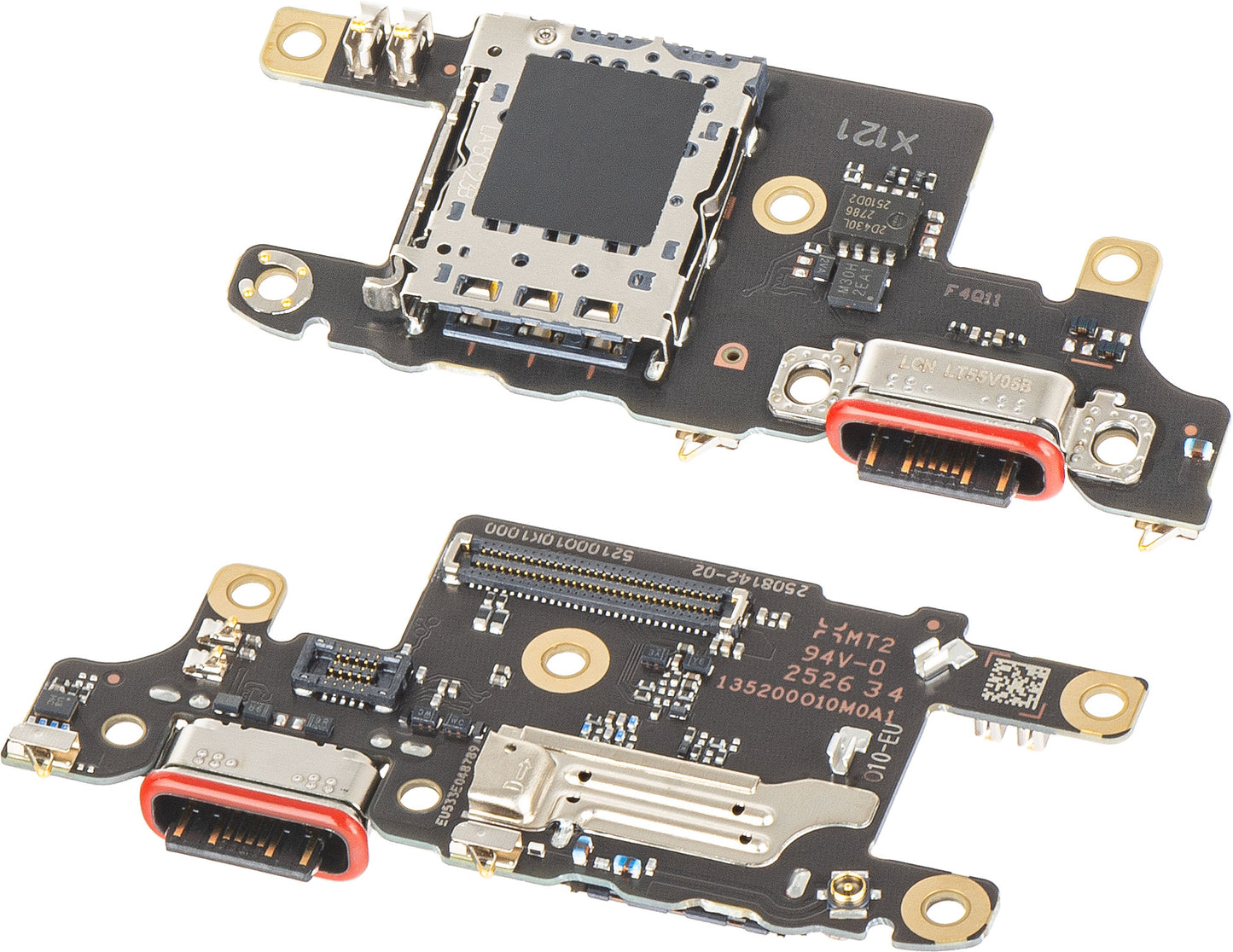 Placa con Conector de Carga - Micrófono - Módulo Lector SIM Xiaomi Redmi Turbo 4 / Poco X7 Pro, Service Pack 56000400O1000