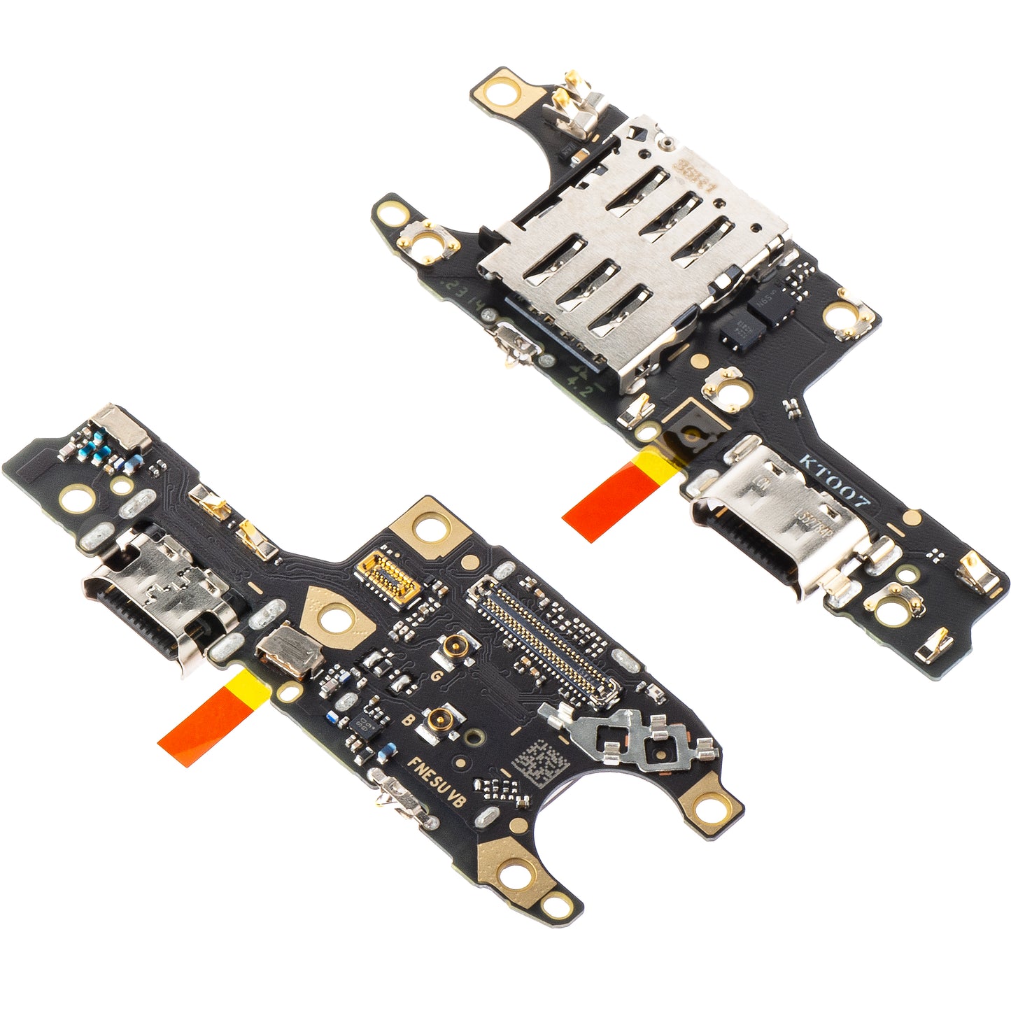 Placa con Conector de Carga - Micrófono - Módulo Lector SIM Honor 70, Swap 0235ACXQ