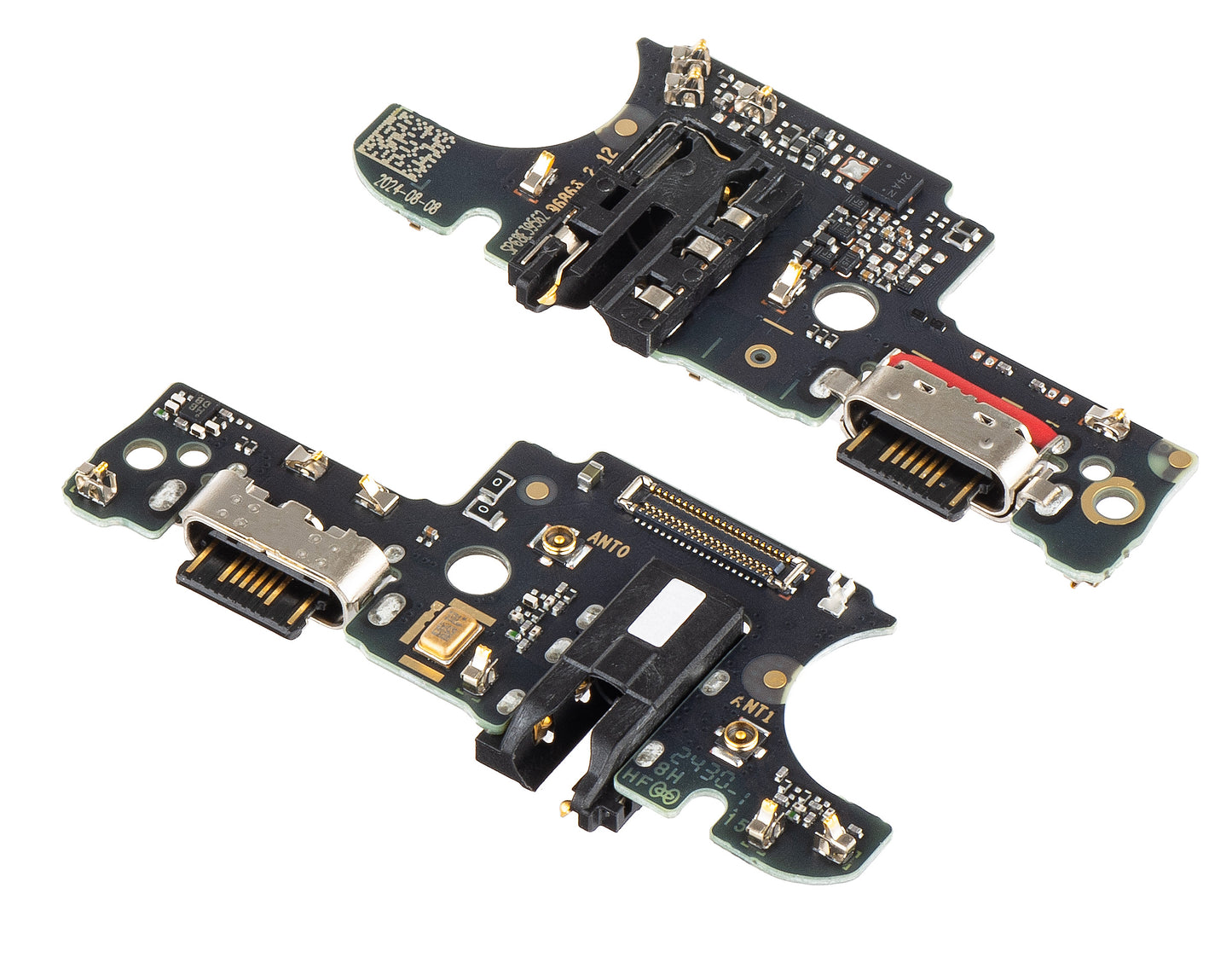 Placa con Conector de Carga - Audio - Micrófono Motorola Moto G55, Swap 5P68C28436