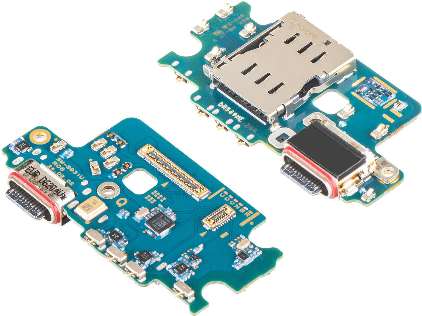 Charging Connector Board - Microphone - SIM Reader Module Samsung Galaxy S25 S931, Service Pack GH96-18238A