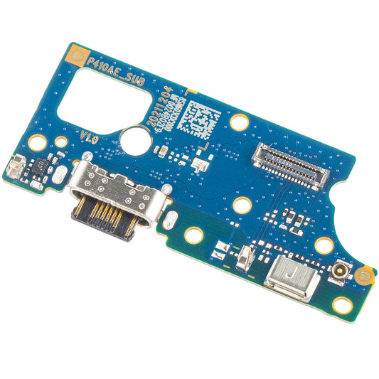 Motorola Moto Moto E32s Micrófono Conector de Carga Tarjeta, Service Pack 5P68C20804