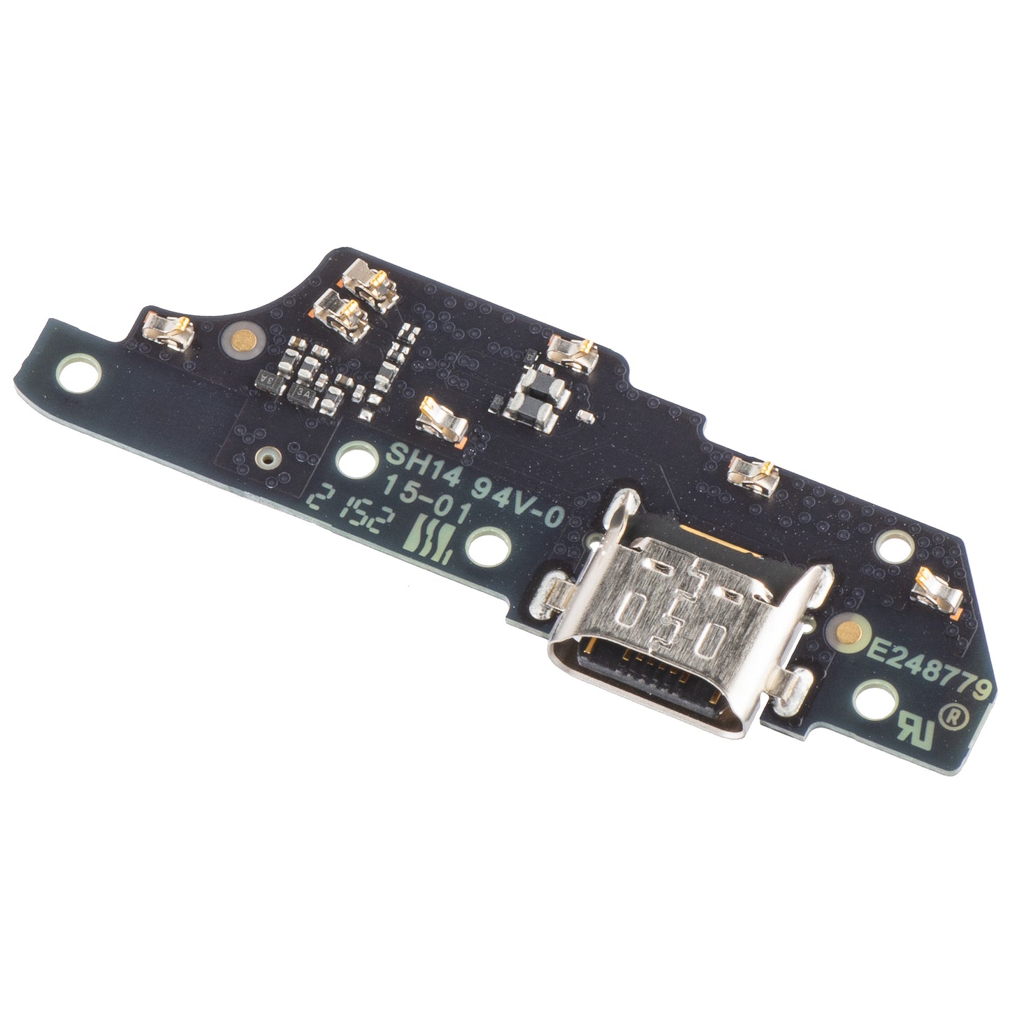 Placa con Conector de Carga - Micrófono Motorola Moto E20, Service Pack 5P68C19462