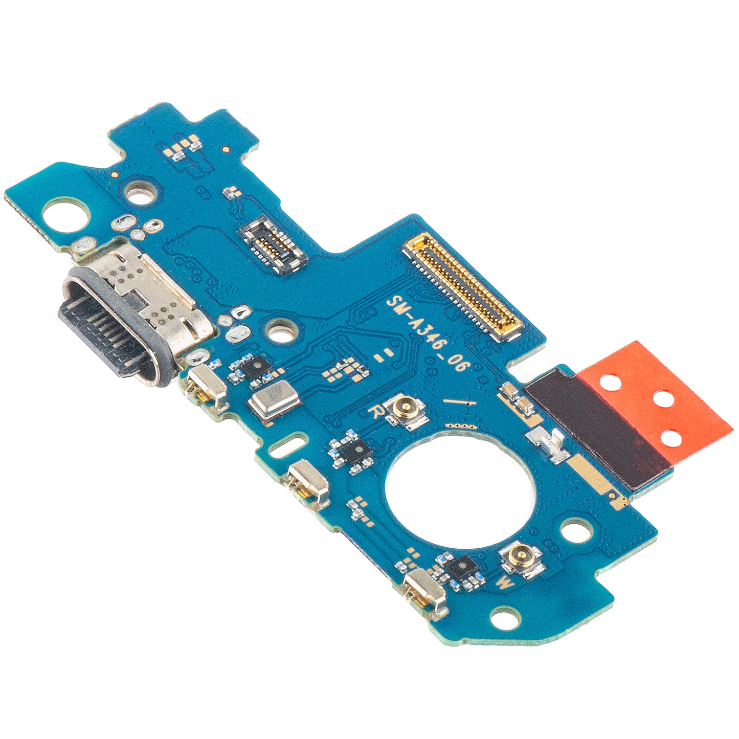Plate with Charging Connector - Microphone Samsung Galaxy A34 A346