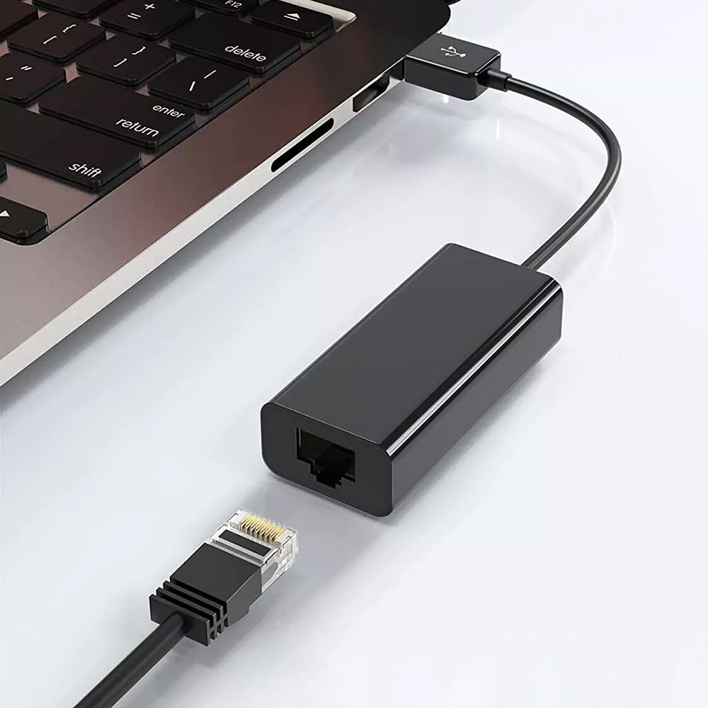 Placa de Red Techsuit AC19, RJ45, USB, Negra