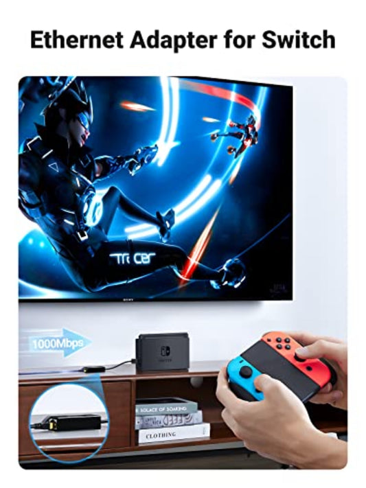 Tarjeta de Red UGREEN CR111, RJ45, USB 3.0, Blanca