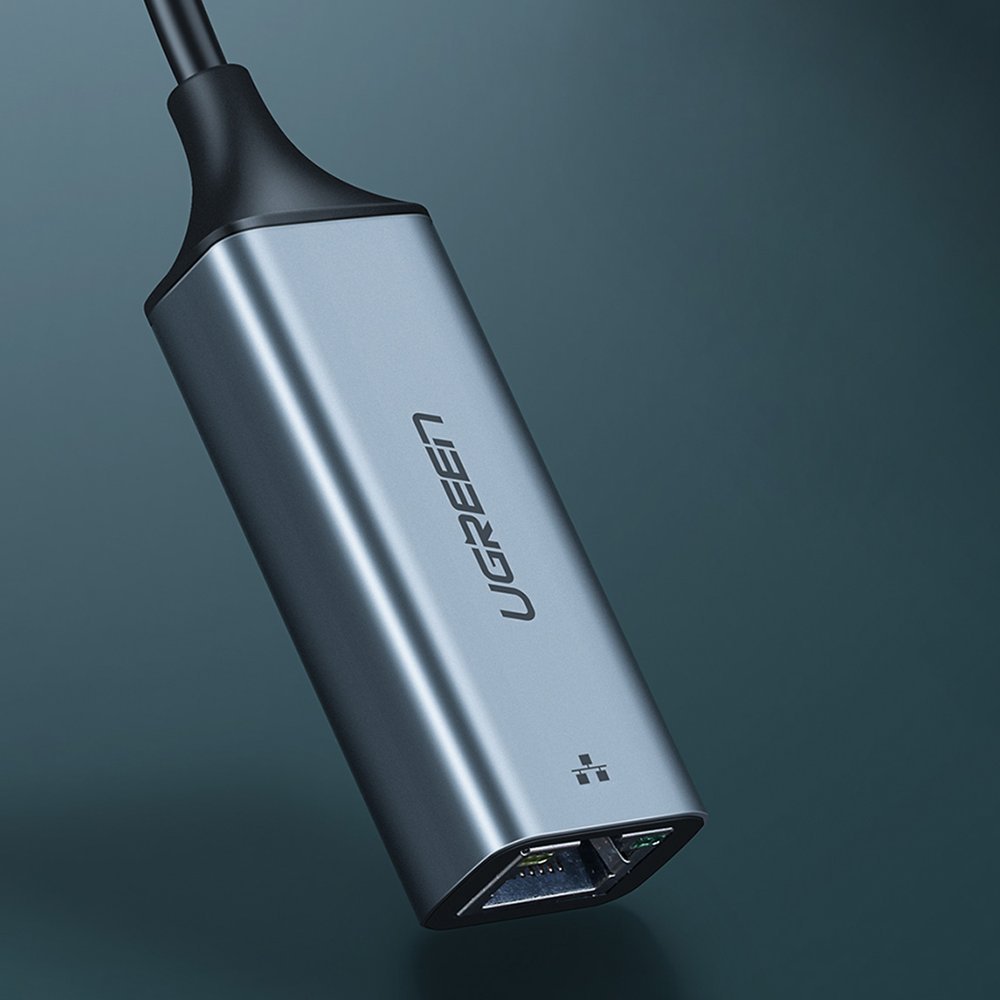 Tarjeta de red UGREEN CM199, RJ45, USB-C, Gris