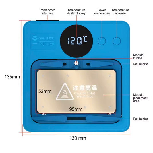 Placa PCB Sunshine SS-T12B para Apple iPhone / Series Android
