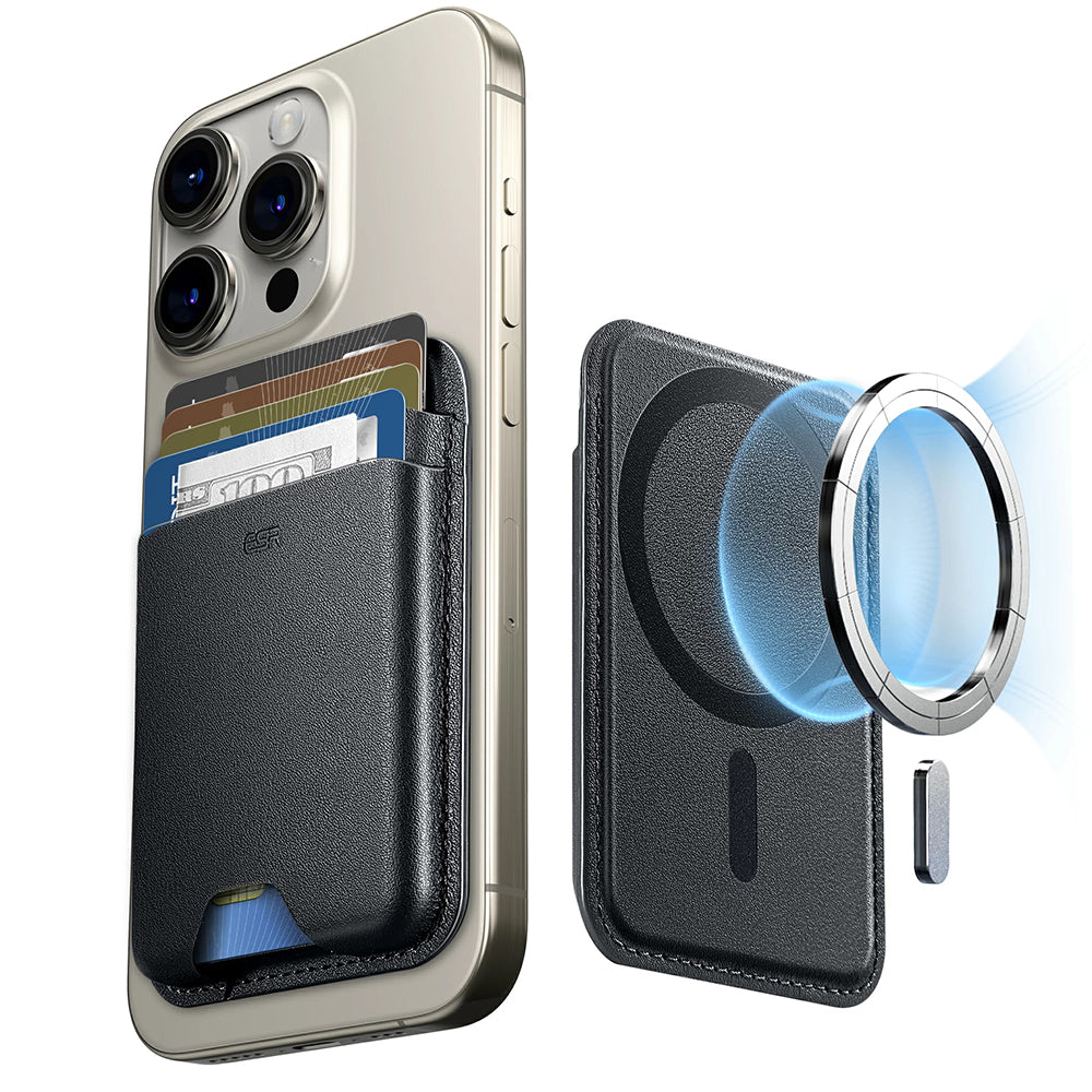 Cartera MagSafe, ESR, Boost, Negra