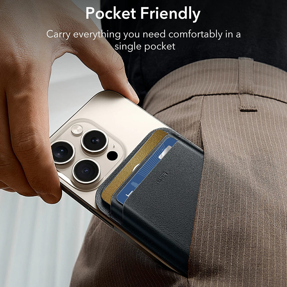 Cartera MagSafe, ESR, Boost, Negra