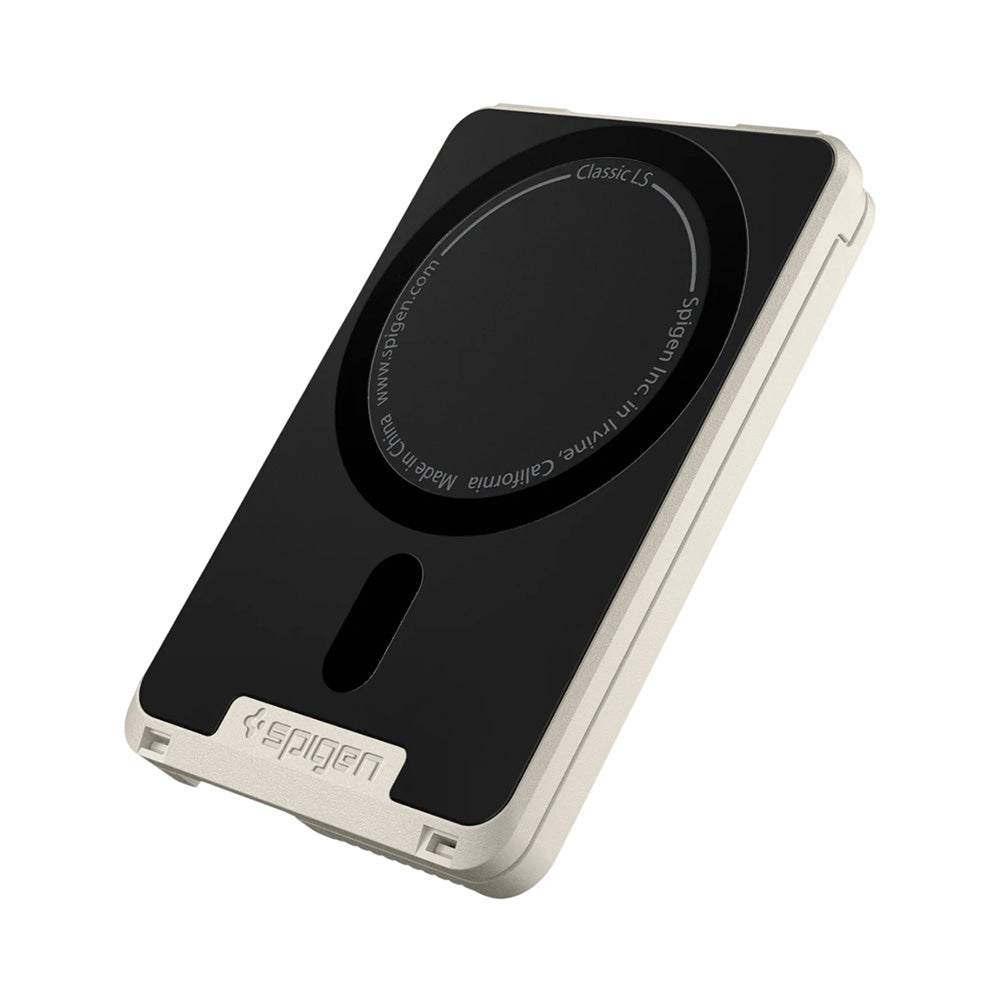 Cartera MagSafe, Spigen, Classic LS, Beige AFA10949