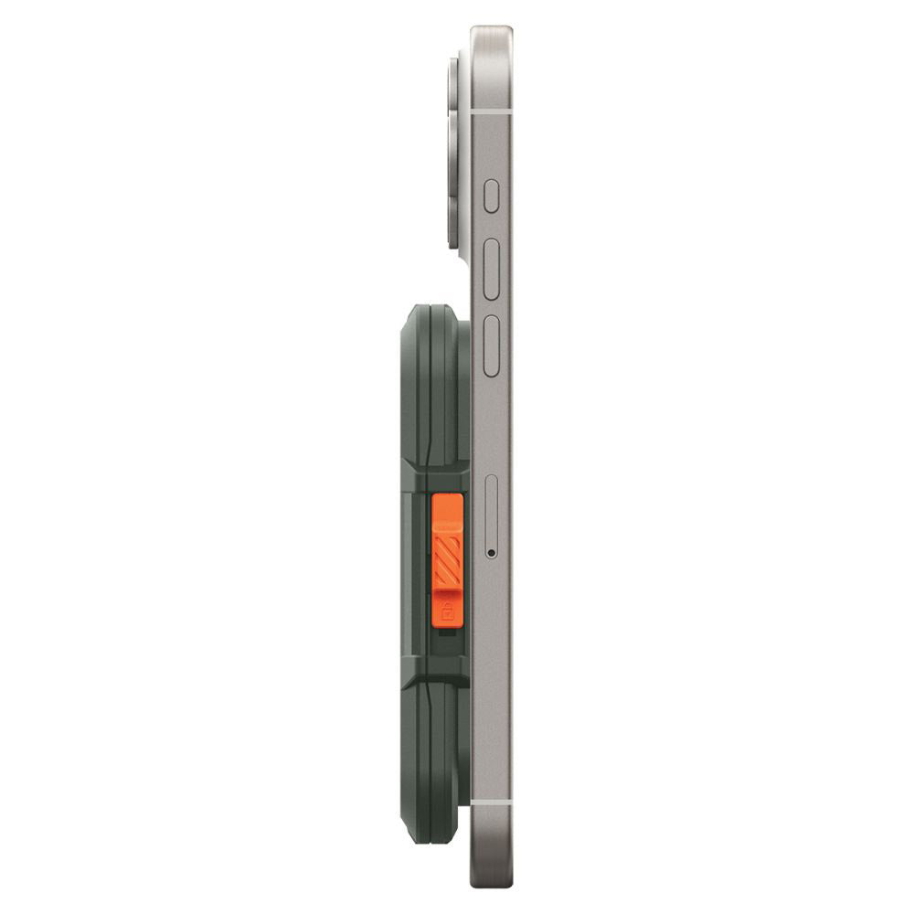 Cartera Magsafe, Spigen, Lock Fit, Verde AFA08528