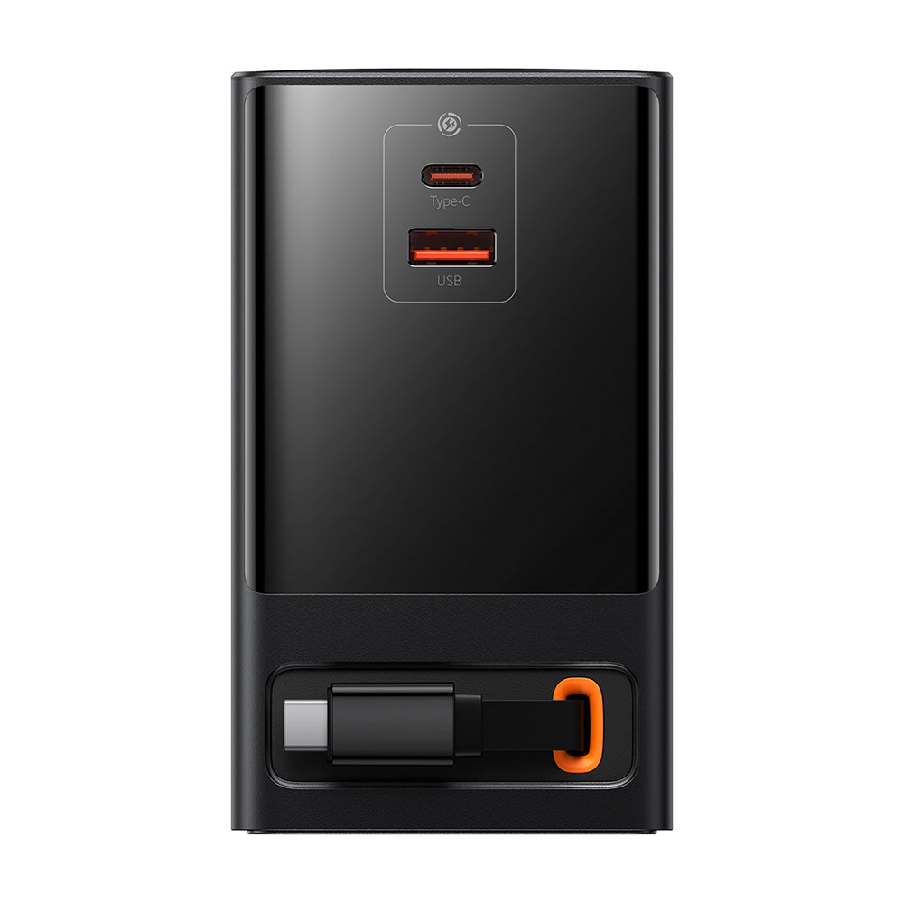 Extensión Baseus PowerCombo US, 3 x Enchufes, Negro PSLR000101