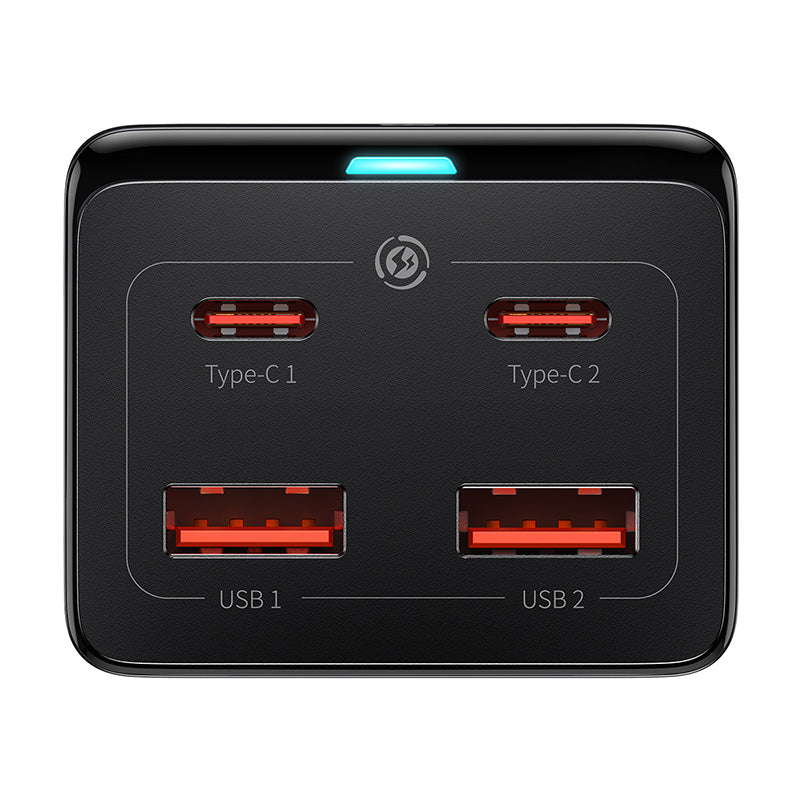 Baseus PowerCombo US, 1 x Enchufe, Negro PSZM000201