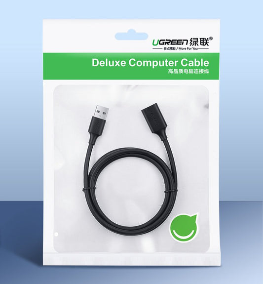 Extensor USB 3.0 UGREEN US129, 3m, Negro