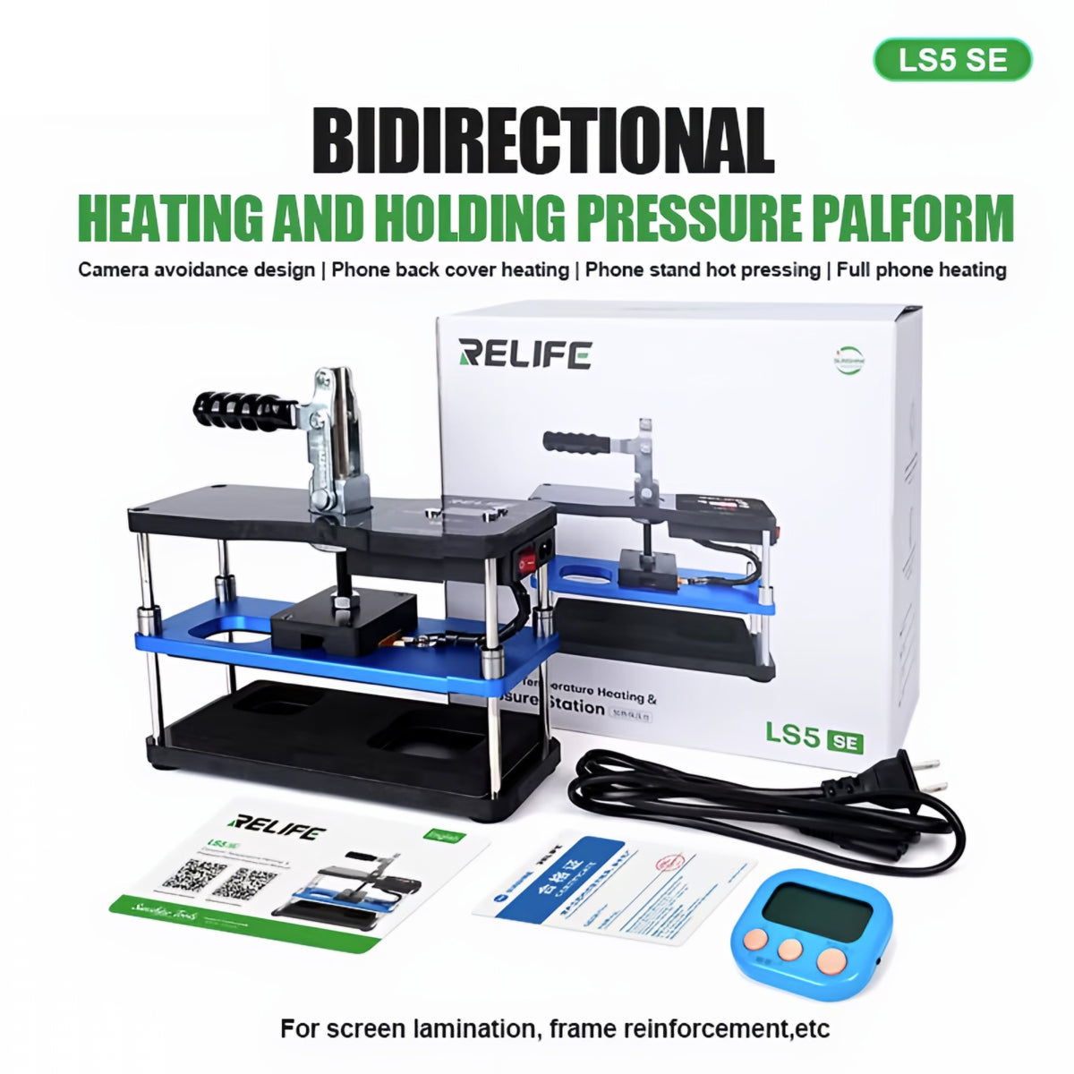 Prensa de Calor Relife LS5 SE para Apple iPhone / Serie Android