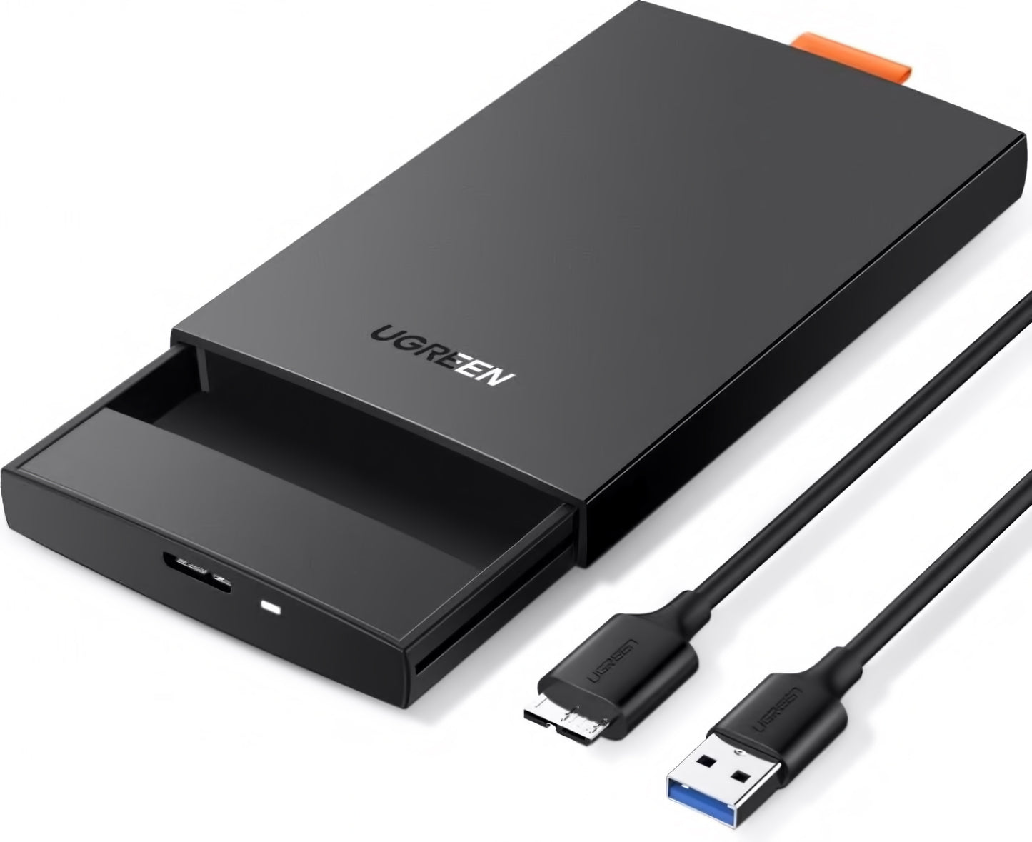 Rack UGREEN CM237 para HDD / SSD SATA 2.5 pulgadas, USB 3.0, Negro