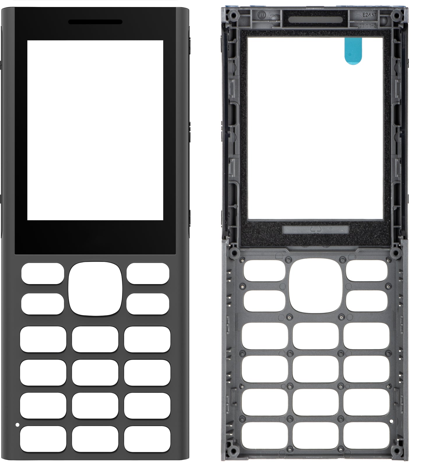 Cubierta Frontal para HMD 130 Music, Gris