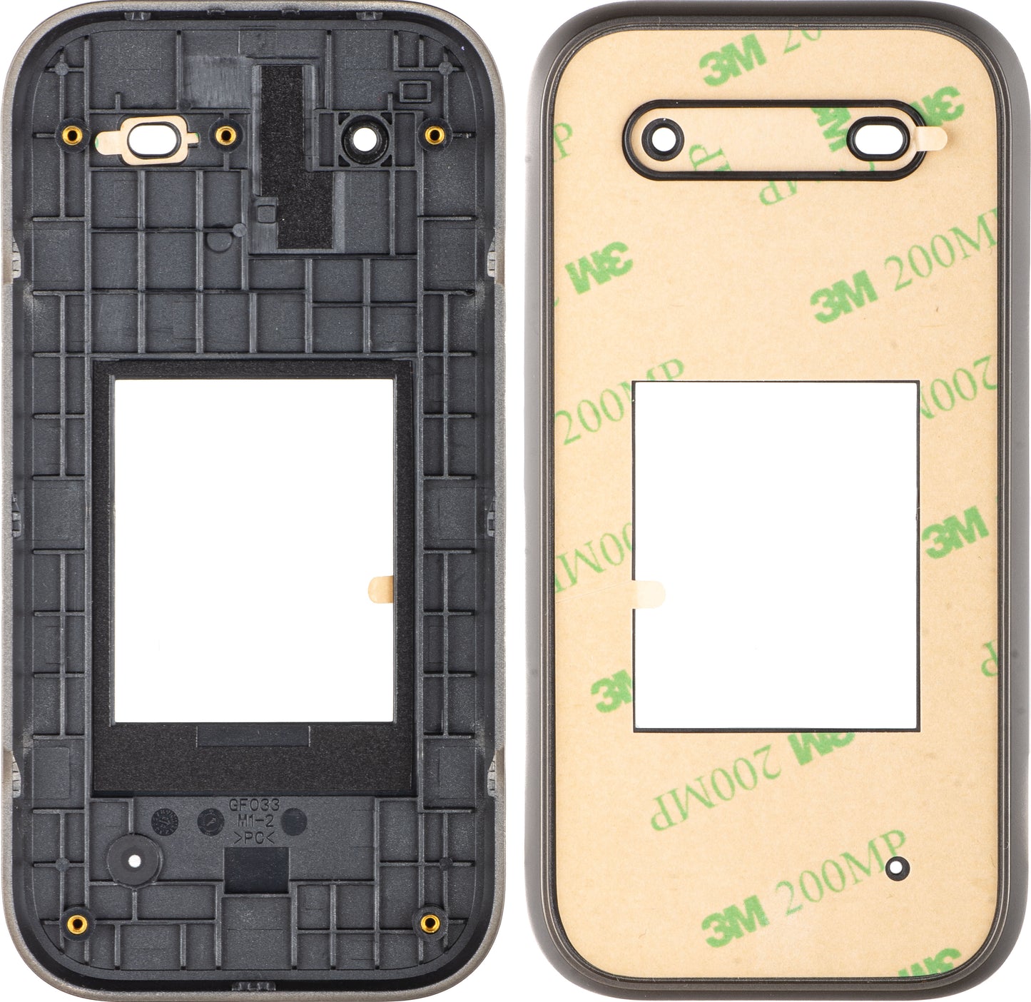 Funda tipo carcasa para HMD 2660 Flip, negra