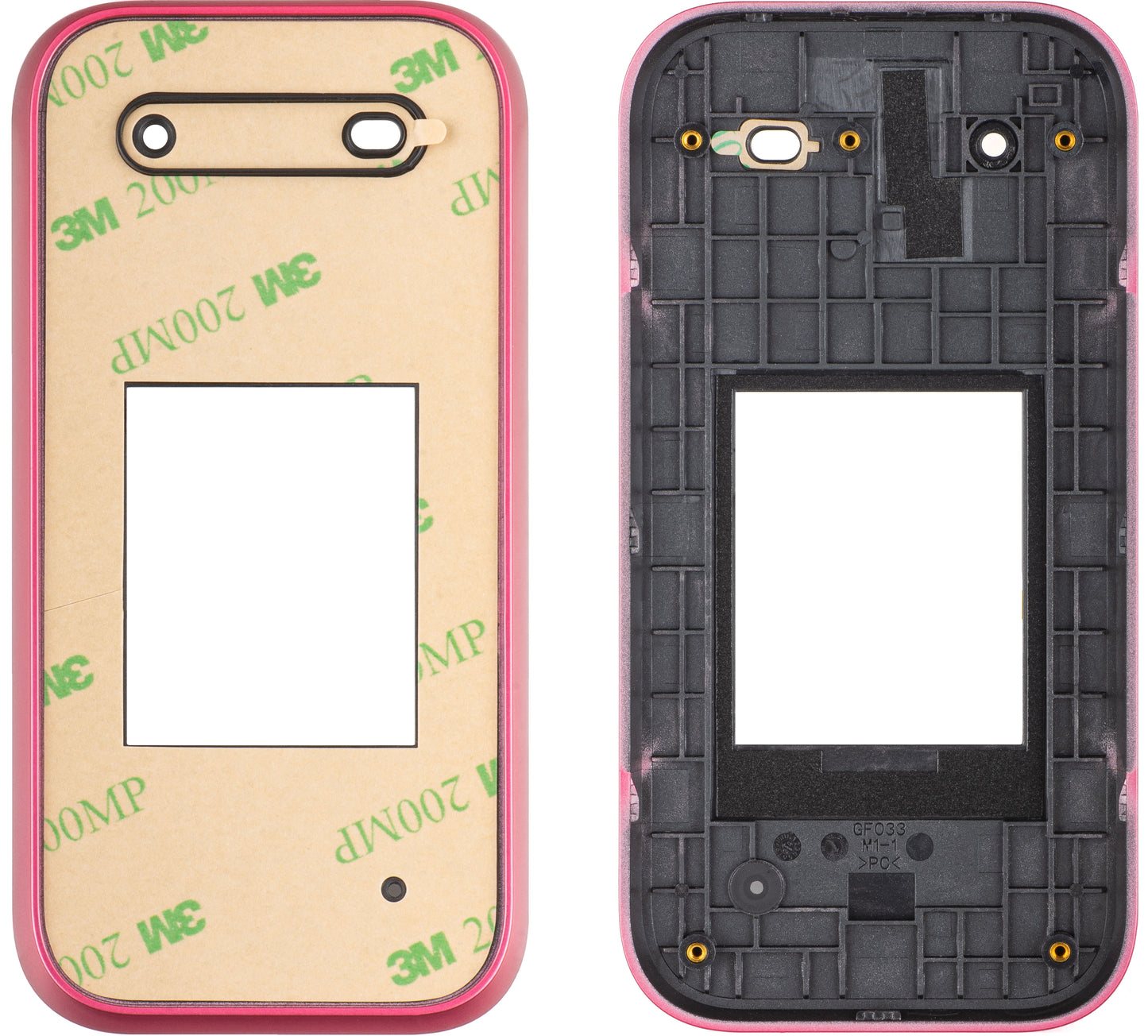 Funda tipo carcasa para HMD 2660 Flip, roja