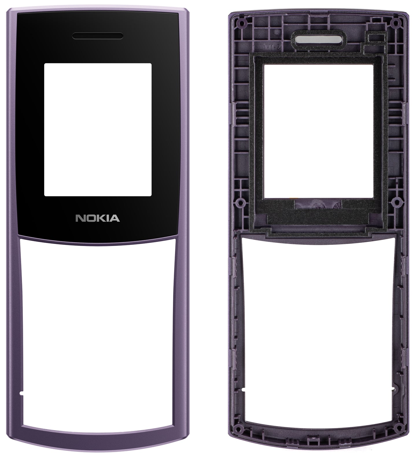 Cubierta frontal para Nokia 105 4G 2nd Edition, Púrpura