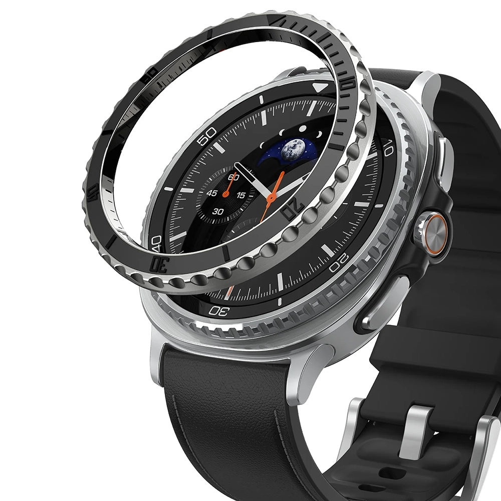 Marco de Protección Ringke Premium Styling para Samsung Galaxy Watch8 Classic, Negro