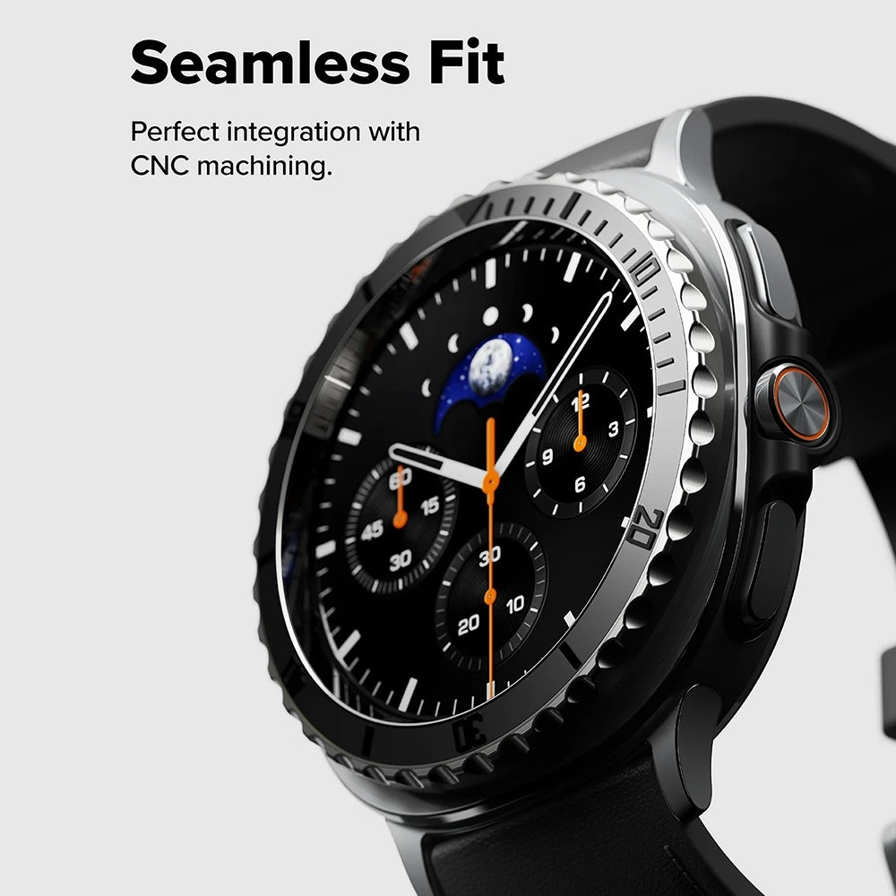 Marco de Protección Ringke Premium Styling para Samsung Galaxy Watch8 Classic, Negro