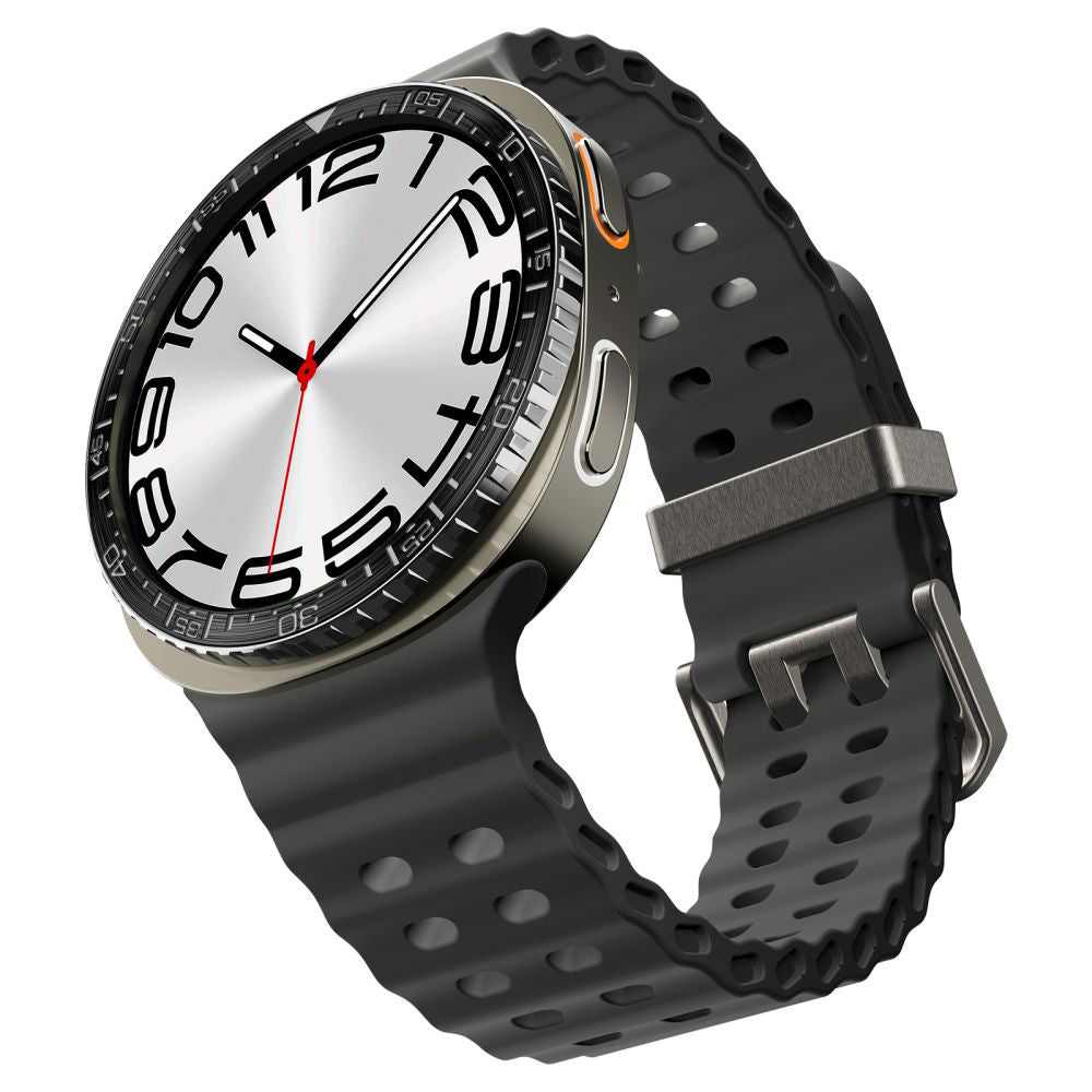 Marco de protección Spigen Tune Diver para Samsung Galaxy Watch8 44mm, Negro ACS10008