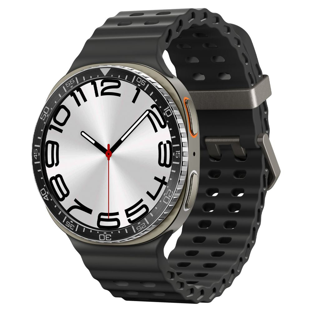 Marco de protección Spigen Tune Diver para Samsung Galaxy Watch8 44mm, Negro ACS10008